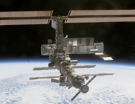 Click here to view the large hires image of the International Space Station.